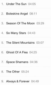 Under The Sun track list